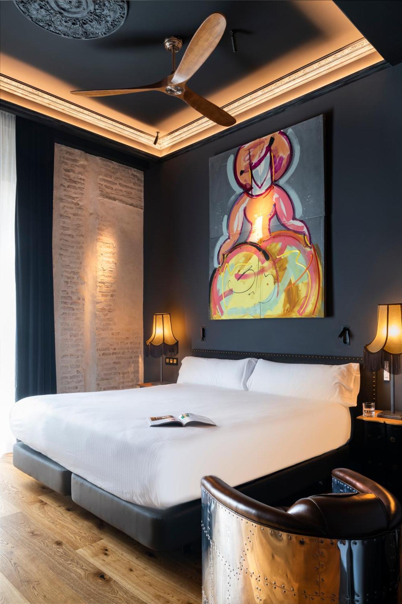 Hotel Lobby Σεβίλλη Εξωτερικό φωτογραφία A room at the hotel